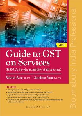 Book cover for Guide to GST on Services (HSN Code wise taxability of all services)