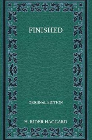 Cover of Finished - Original Edition