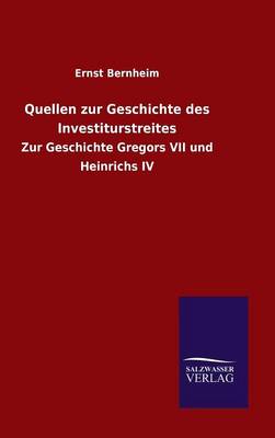 Book cover for Quellen zur Geschichte des Investiturstreites