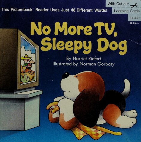 Book cover for No More TV Sleepy Dog #