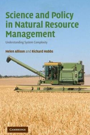 Cover of Science and Policy in Natural Resource Management