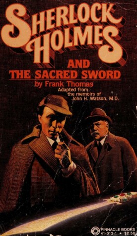 Book cover for Sherlock Holmes & the Sacred Sword