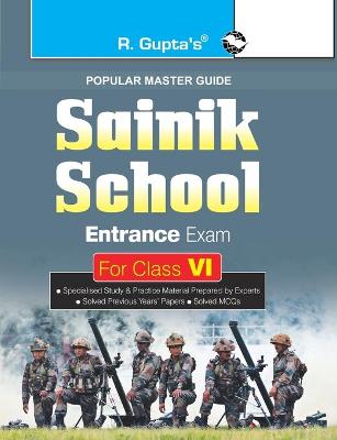 Book cover for Sainik School Entrance Exam Guide for (6th) Class vi