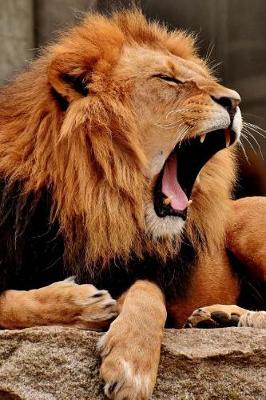 Book cover for Bored Lion Yawns at the Zoo Journal