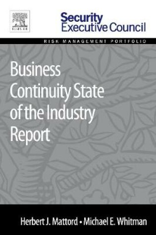 Cover of Business Continuity State of the Industry Report