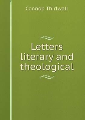 Book cover for Letters literary and theological