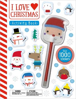 Book cover for Activity Books:  I Love Christmas