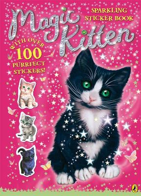 Book cover for Magic Kitten Sparkling Sticker Book