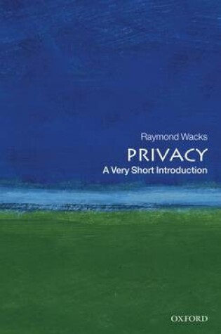 Cover of Privacy: A Very Short Introduction