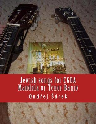 Cover of Jewish Songs for Cgda Mandola or Tenor Banjo