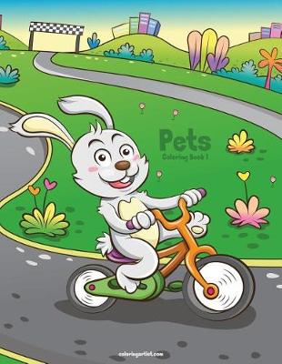 Cover of Pets Coloring Book 1