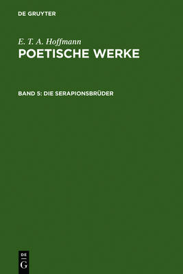 Book cover for Die Serapionsbruder, Band 1