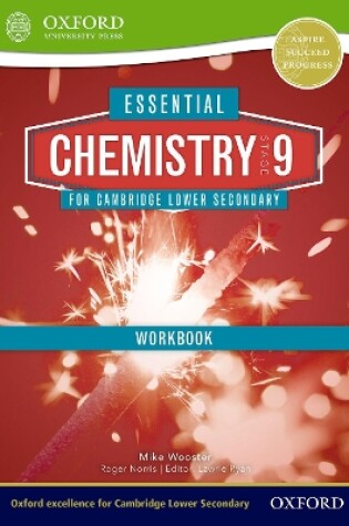 Cover of Essential Chemistry for Cambridge Lower Secondary Stage 9 Workbook