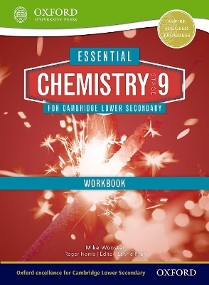 Book cover for Essential Chemistry for Cambridge Lower Secondary Stage 9 Workbook