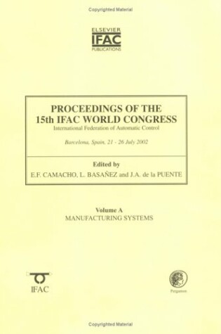 Cover of Proceedings of the 15th IFAC World Congress, Manufacturing Systems