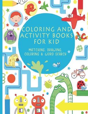 Book cover for Coloring And Activity Books For Kids