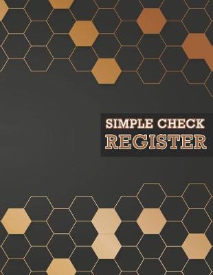 Book cover for Simple Check Register