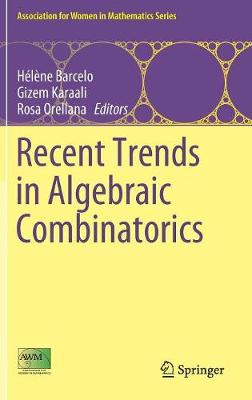 Book cover for Recent Trends in Algebraic Combinatorics