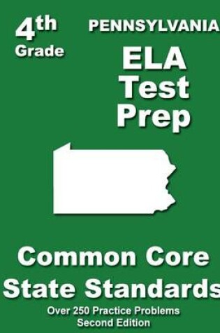 Cover of Pennsylvania 4th Grade ELA Test Prep