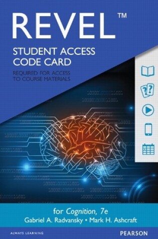 Cover of Revel Access Code for Cognition