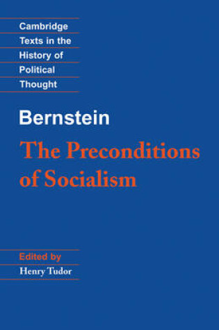 Cover of Bernstein: The Preconditions of Socialism