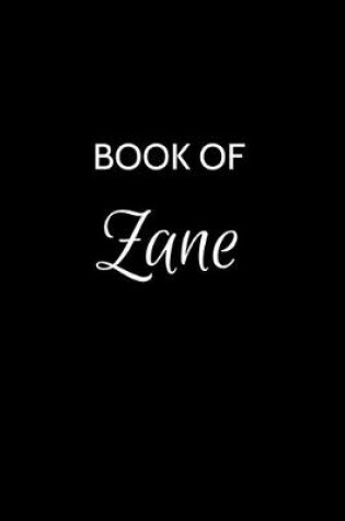 Cover of Book of Zane