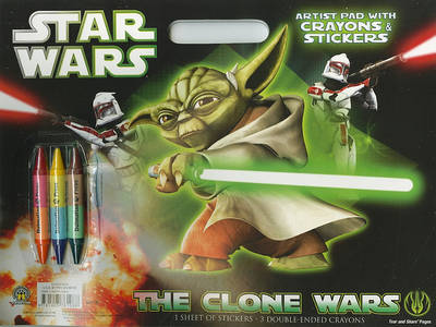 Cover of Star Wars: The Clone Wars Artist Pad