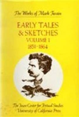 Book cover for Early Tales and Sketches, Volume 1