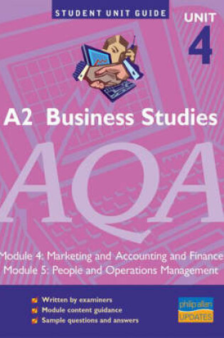 Cover of A2 Business Studies AQA