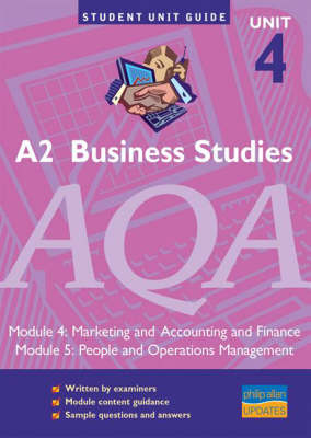 Book cover for A2 Business Studies AQA