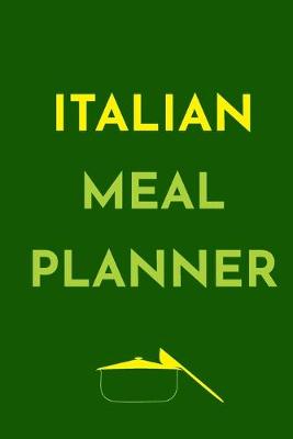 Book cover for Italian Meal Planner