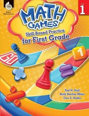 Book cover for Math Games: Skill-Based Practice for First Grade