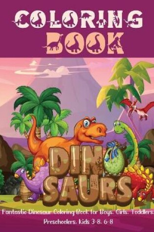 Cover of Dinosaur Coloring Book