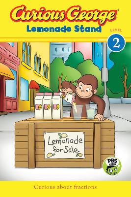 Book cover for Curious George Lemonade Stand  (Reader Level 2)