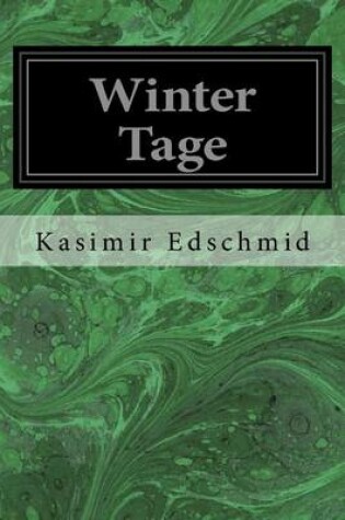 Cover of Winter Tage