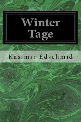 Book cover for Winter Tage