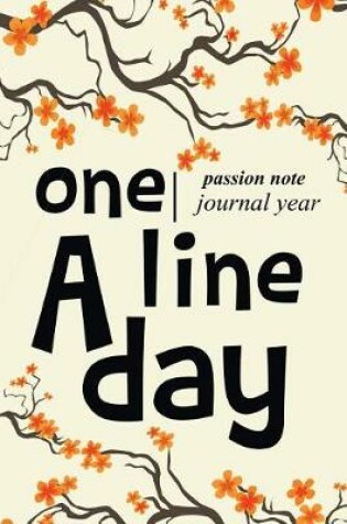 Cover of one line a day