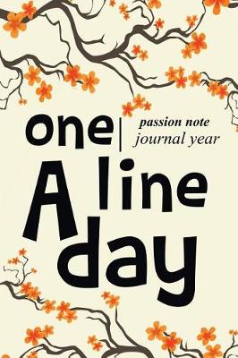 Book cover for one line a day
