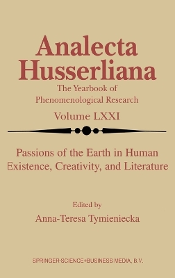 Cover of Passions of the Earth in Human Existence, Creativity and Literature