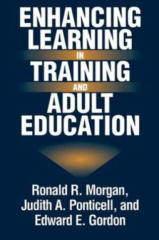 Cover of Enhancing Learning in Training and Adult Education