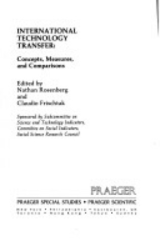 Cover of International Technology Transfer