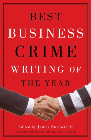 Book cover for Best Business Crime Writing of the Year