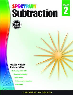Cover of Subtraction, Grade 2