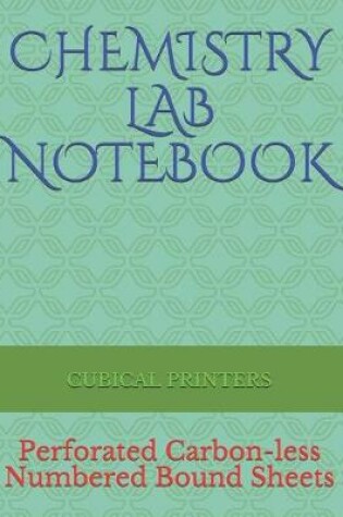 Cover of Chemistry Lab Notebook