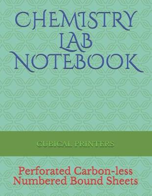 Book cover for Chemistry Lab Notebook