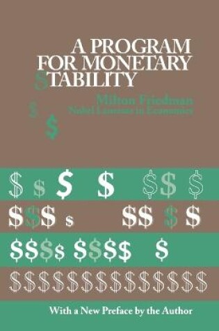 Cover of A Program for Monetary Stability