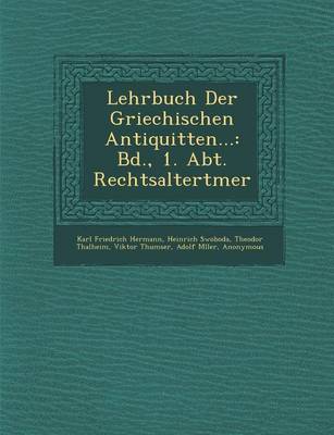 Book cover for Lehrbuch Der Griechischen Antiquit Ten...