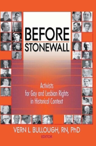 Cover of Before Stonewall