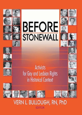 Book cover for Before Stonewall