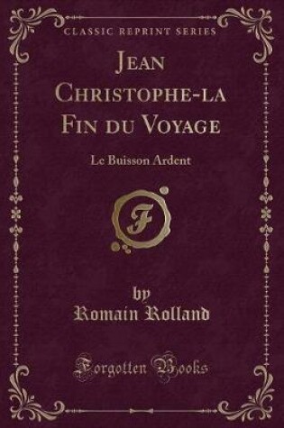 Cover of Jean Christophe-La Fin Du Voyage